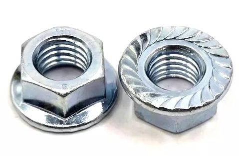 Serrated Hex Flange Nuts