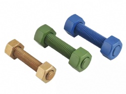 Stud Bolt With Nuts-Ptfe-Cadmium