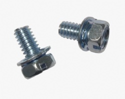 HEX HD SLOT SQUARE CONE SEMS Zinc Plated